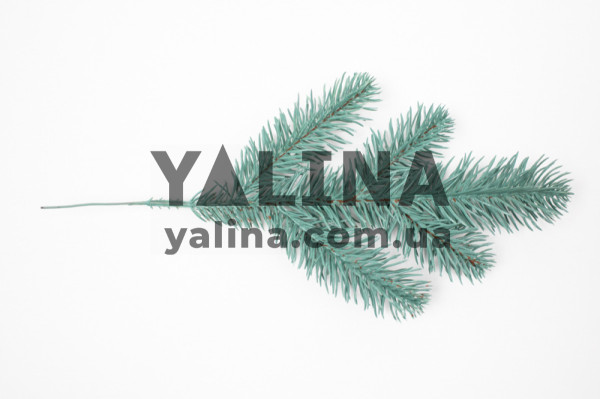 Гілка штучна лита блакитна №5 (1 ящик 300 шт.)